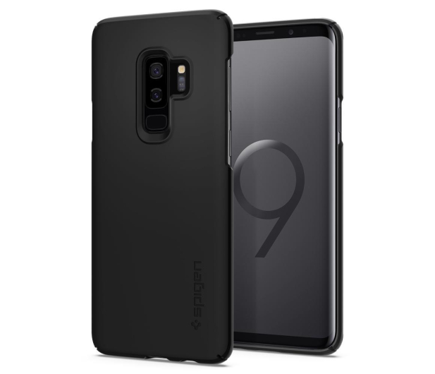 Etui Thin Fit do Samsung Galaxy S9+ czarne - 417842 - zdjęcie